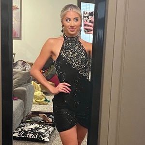 SOLD Primavera Sequin Cocktail Dress